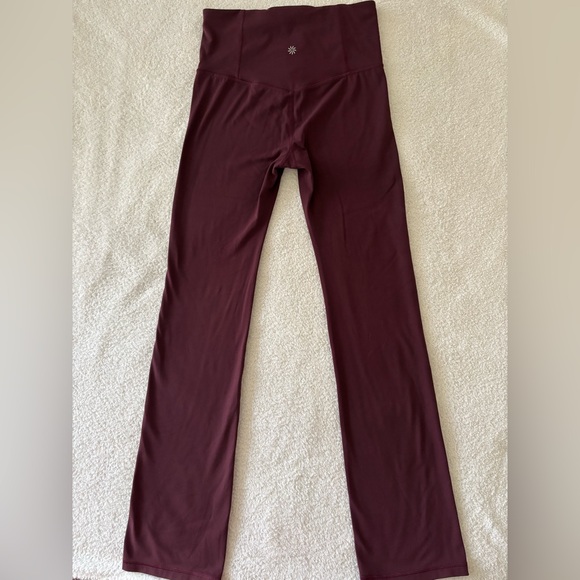 Athleta Burgundy Straight Leggings - Picture 8 of 12
